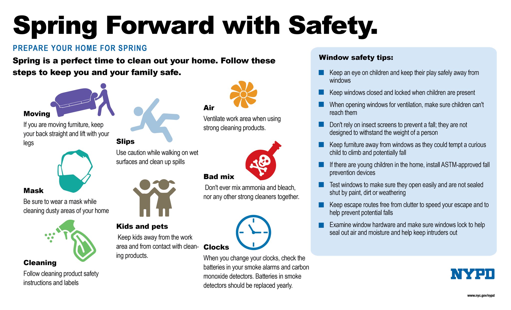 30 spring safety tips for the workplace