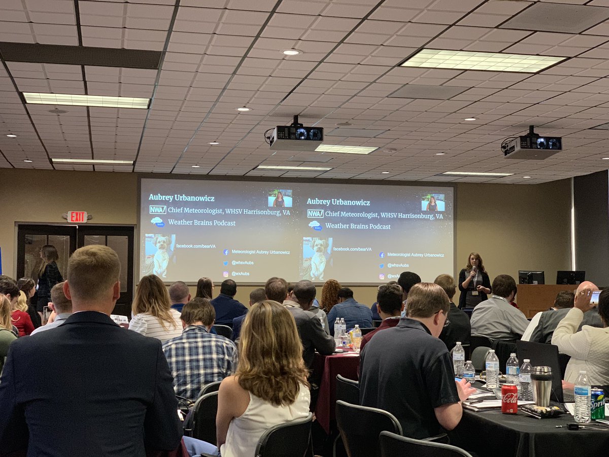 weathertrevor's tweet photo. Keynote presentation from @WHSVaubs happening now! #SESVR19 https://t.co/7eHaiplw7t