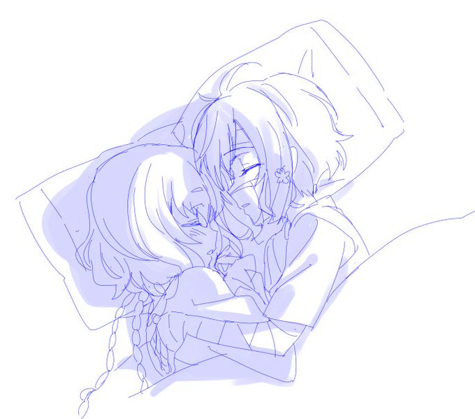 疲れ果てて練習着でうっかり寝てしまった愛の抱き枕な純子

おやすみなさい 