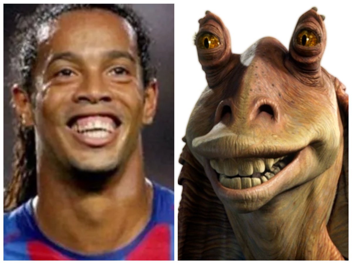 Jar Jar Binks Y Ronaldinho