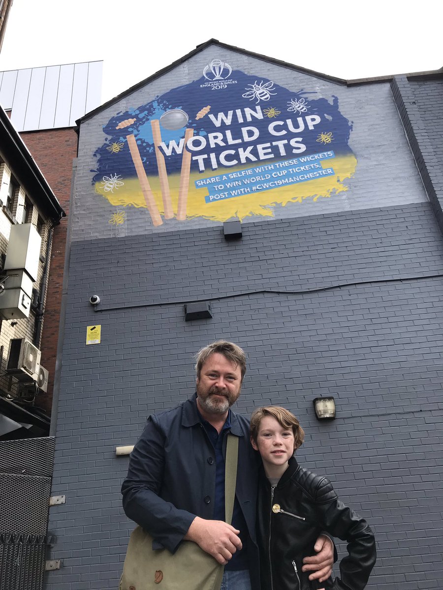 LienSeloc's tweet photo. #Cwc19manchester https://t.co/YPWExfisOV