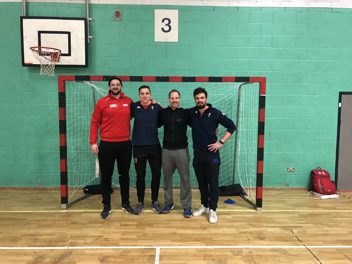 Amazing group of guys at the <a href="/britishhandball/">British Handball Association (BHA) - Official</a> camp in Aylesbury! Impressive how far Chris, Bobby and John  have taken <a href="/englandhandball/">England Handball</a> since the <a href="/Olympics/">The Olympic Games</a> 2012 in London. Proud to be able to give the young guys one or two tips or advice along the way. Great spirit here!
#Handball