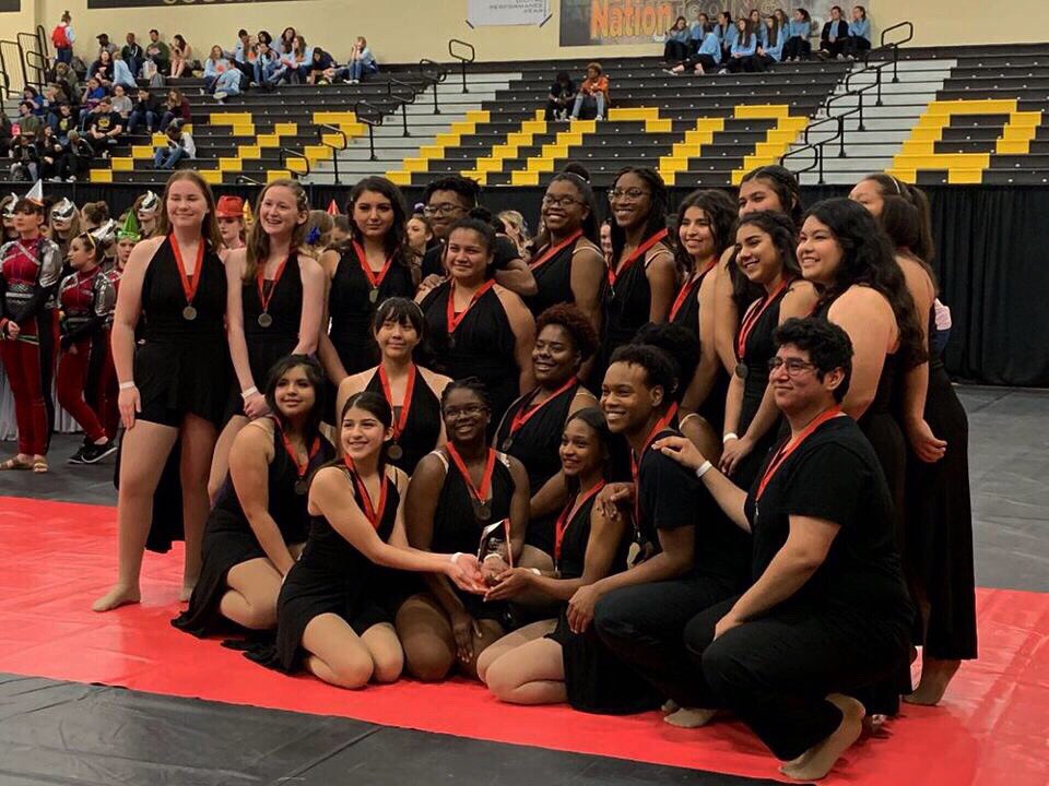 DvilleBand's tweet photo. Congrats to the Duncanville High School Silver Flags for earning SECOND PLACE‼️ Headed towards Grand Championships‼️🏳️ @FlagsSilver https://t.co/cTmvkjBRMY