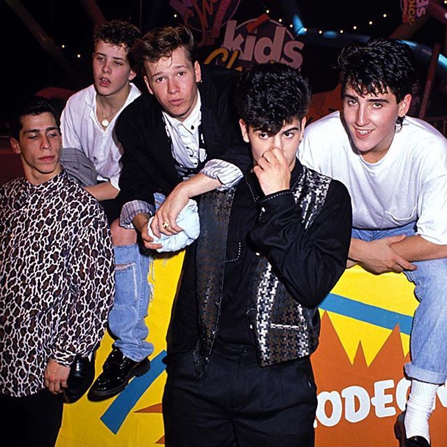 New Kids On The Block - 30 years ago at the @nickelodeon @kcas New Kids on  the Block performed. About to head down to shoot this years edition. I  haven't missed one