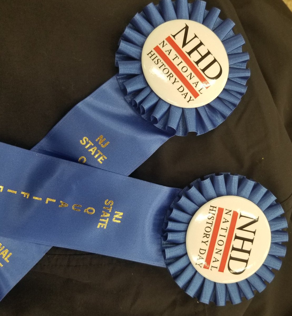 Congratulations Rishi and Lucas for moving on to the state finals @NJNHD NJ History Day! #njhistoryday #bravobburg