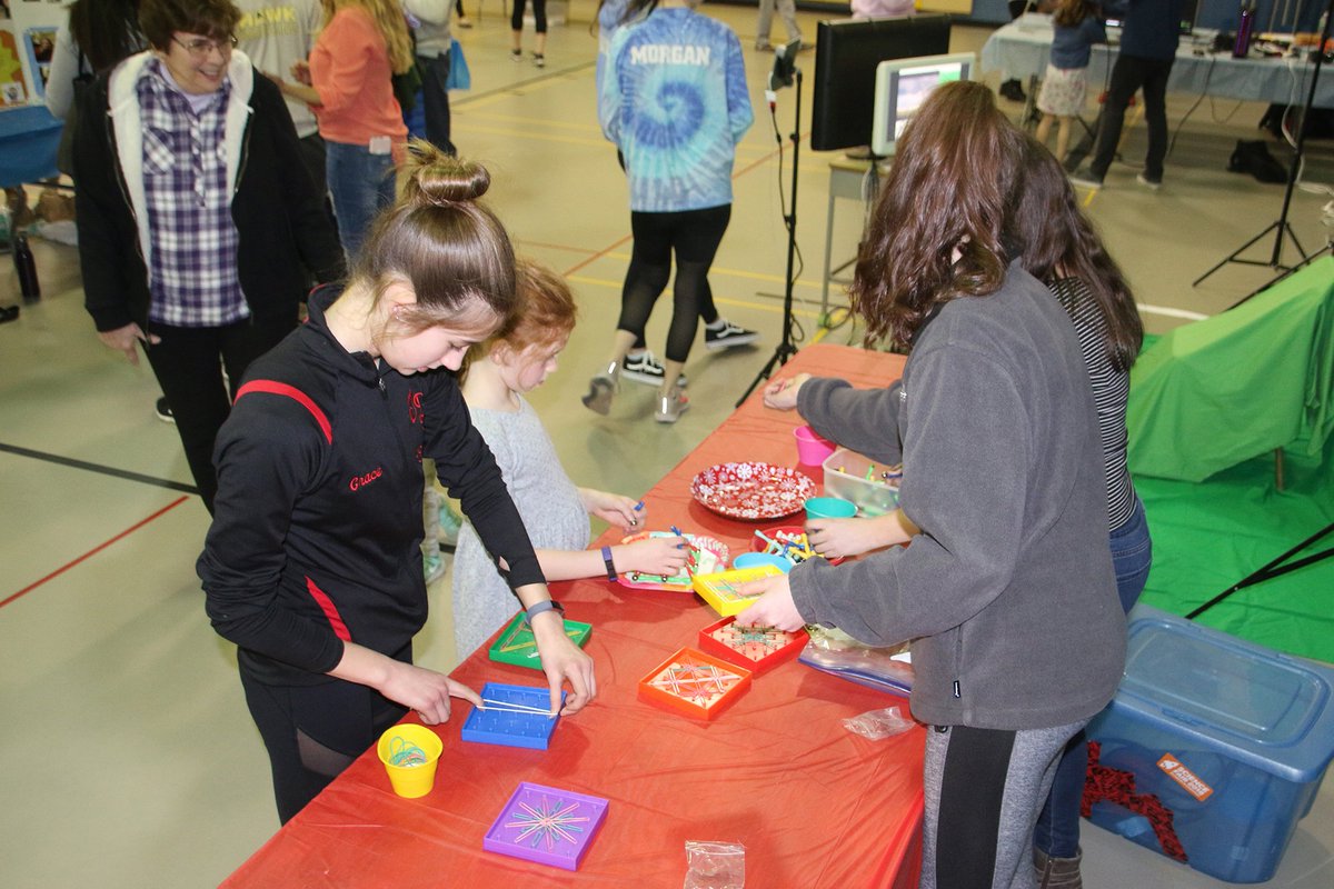 It was a happy Pi Day on 3.14 at the RES Science Fair. Thanks to all the student volunteers and organizations that brought the fun! <a href="/CouncilRockSD/">Council Rock</a> <a href="/RES_Bulldogs/">Richboro Elementary</a> <a href="/sealworks/">Sealworks</a> @STEMolishus <a href="/CampInvention/">Camp Invention</a> <a href="/DevlinRenee/">Renee Devlin</a>