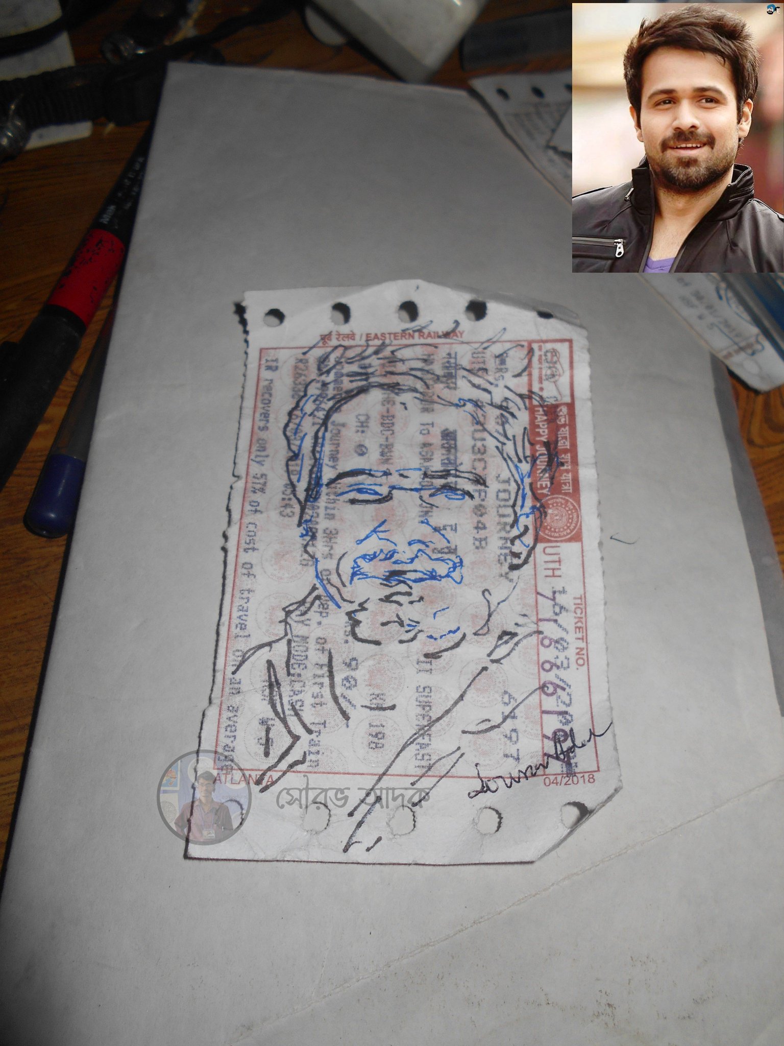 Dear Emraan Hashmi Please Forgive Me Sourav Adak

Happy_Birthday Cutting Art On Progress 