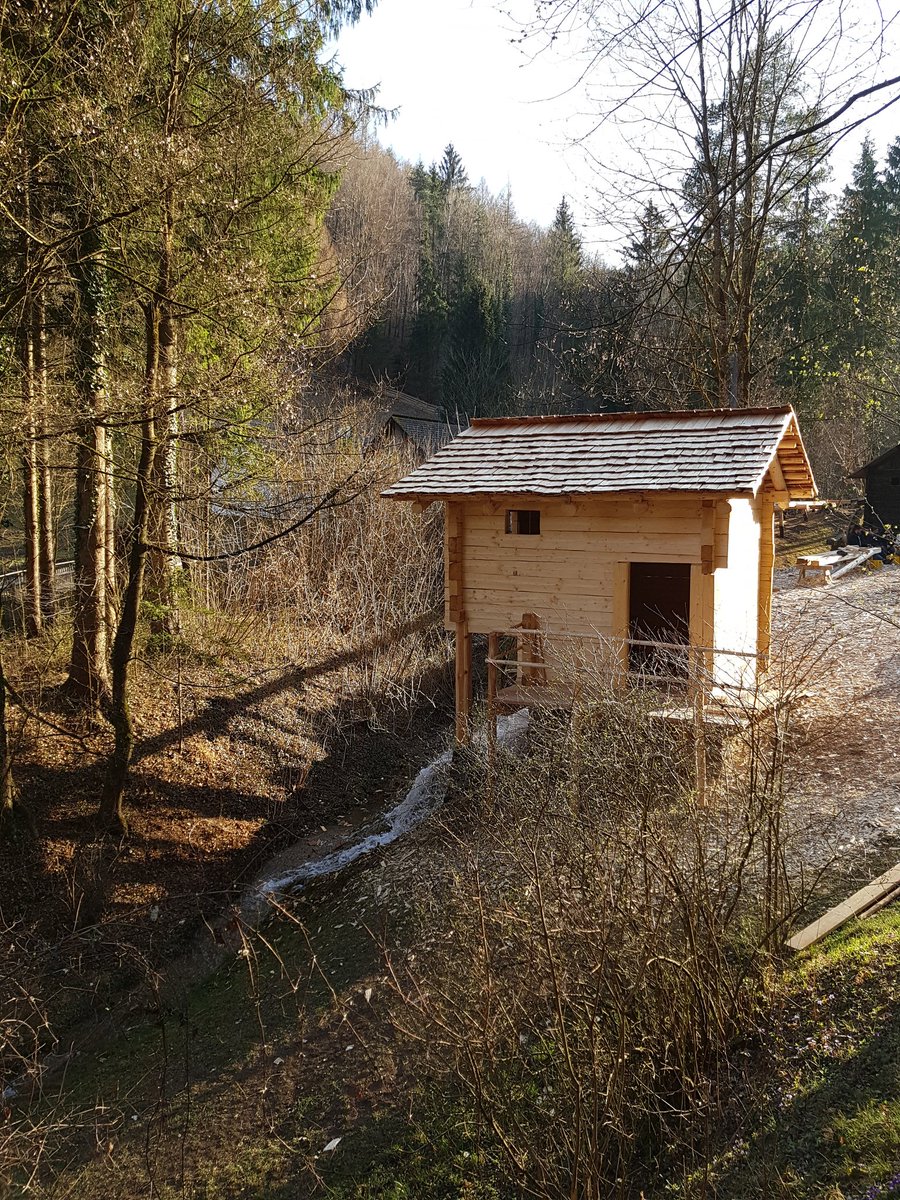 Finished. Stübing has a new watermill.