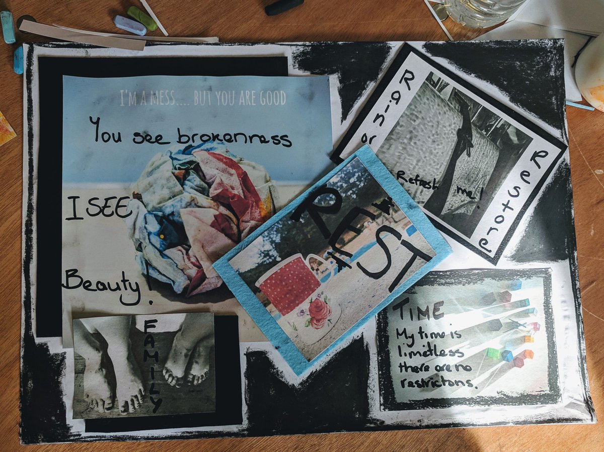 lookagainartist's tweet photo. Loved it today at #captivated2019 . Was great to lead the #creativeseminar looking at #rejoicingonthejourney and creating our own #visual #psalms from our #everyday experiences. #rejoice @captivated01 https://t.co/4mEEjvkLyQ