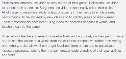 educatingholmes's tweet photo. I was recently sent this guide from @IRIS_Connect about the importance of reflective practice. If you've ever even considered filming a lesson, take a look: https://t.co/Pa3Pxwk2f3 https://t.co/fdCYgq32M8
