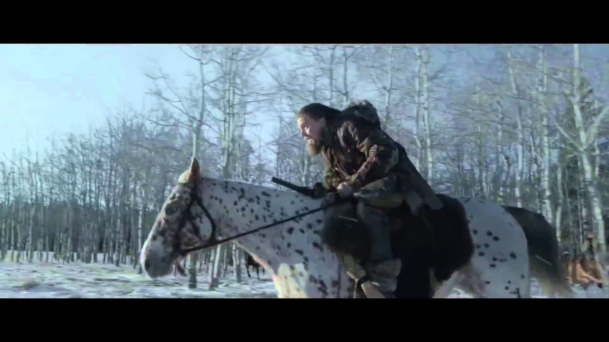 oeilcinefeel06's tweet image. Revu #TheRevenant . Les scènes marquantes restent toujours impressionnantes visuellement : l'attaque d'ouverture et la course vers le bateau , le combat avec l'ours , la chute à cheval de la falaise … #Iñárritu , futur président de festival de Cannes est quand même un virtuose !