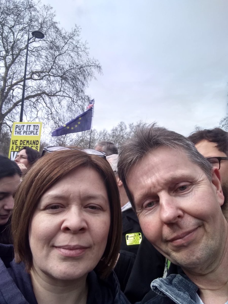 @RoyHarris4 Daddy Roy and Mother Mand marching for my future today #PeoplesMarch #peoplesvote #harris’againstbrexit #theresagetsathirdvotewhycantwehaveasecond
