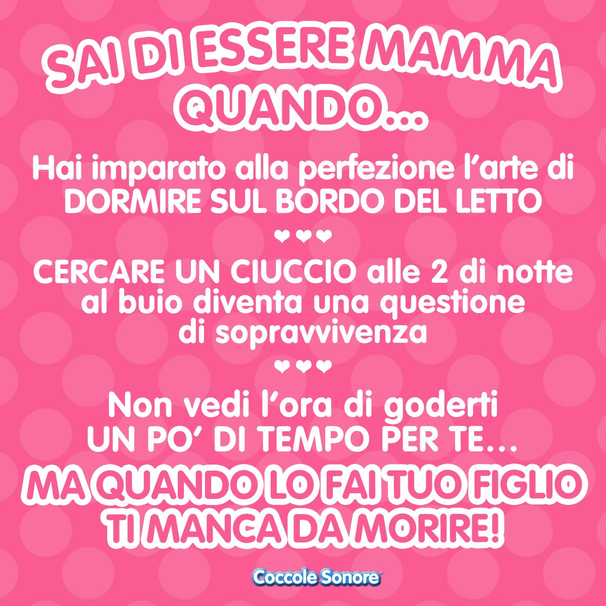 Capisci davvero di essere diventata #mamma quando la tua vita cambia... in meglio! 💖 #CoccoleSonore #Mom #instamamme #mammeimperfette #mammeoggi #mammeitaliane #vitadamamma #love #family