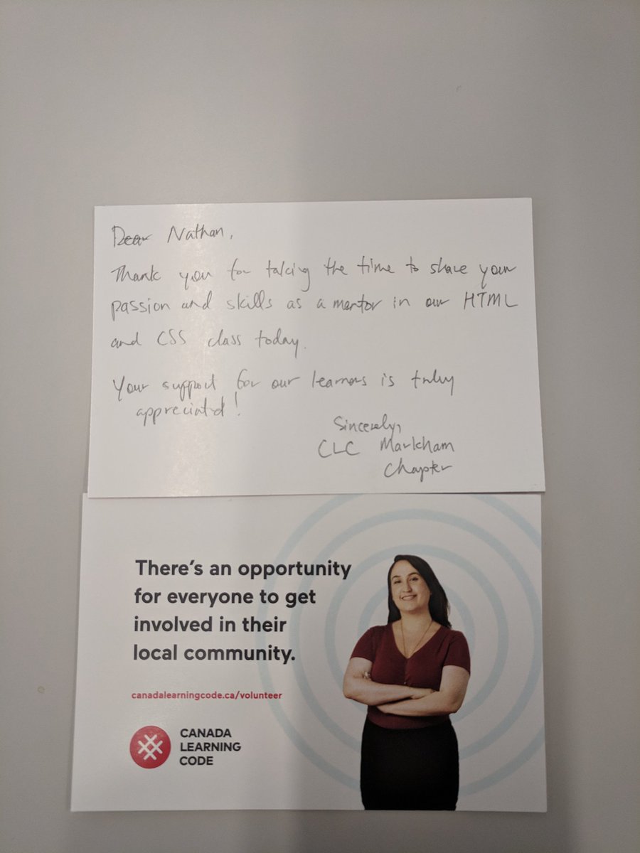 NathanAndrewLui's tweet photo. Had an amazing experience mentoring for #canadalearningcode today!! It's amazing to see how far I've come since I started to learn code. And humbling to help others on their path . 😊 #html #css https://t.co/Mt1riWvFdi