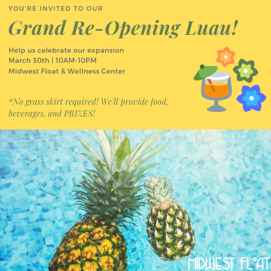 mwfloat's tweet photo. We're 1 week away from our luau! #grandreopening https://t.co/bwQ5HNY6Sf