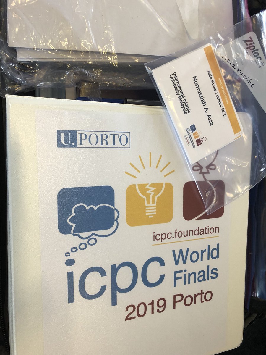 DonahooLisa's tweet photo. #QuestBag #ICPC2019 https://t.co/urEta1l7mY