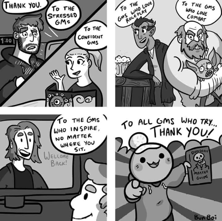 AAARG_Appleton's tweet photo. Thank you for all the adventures you give your players.

#rpg #dnd #DMLife #GMLife #thankyou #AAARG

~AAARG https://t.co/B4Bj87B1Ln