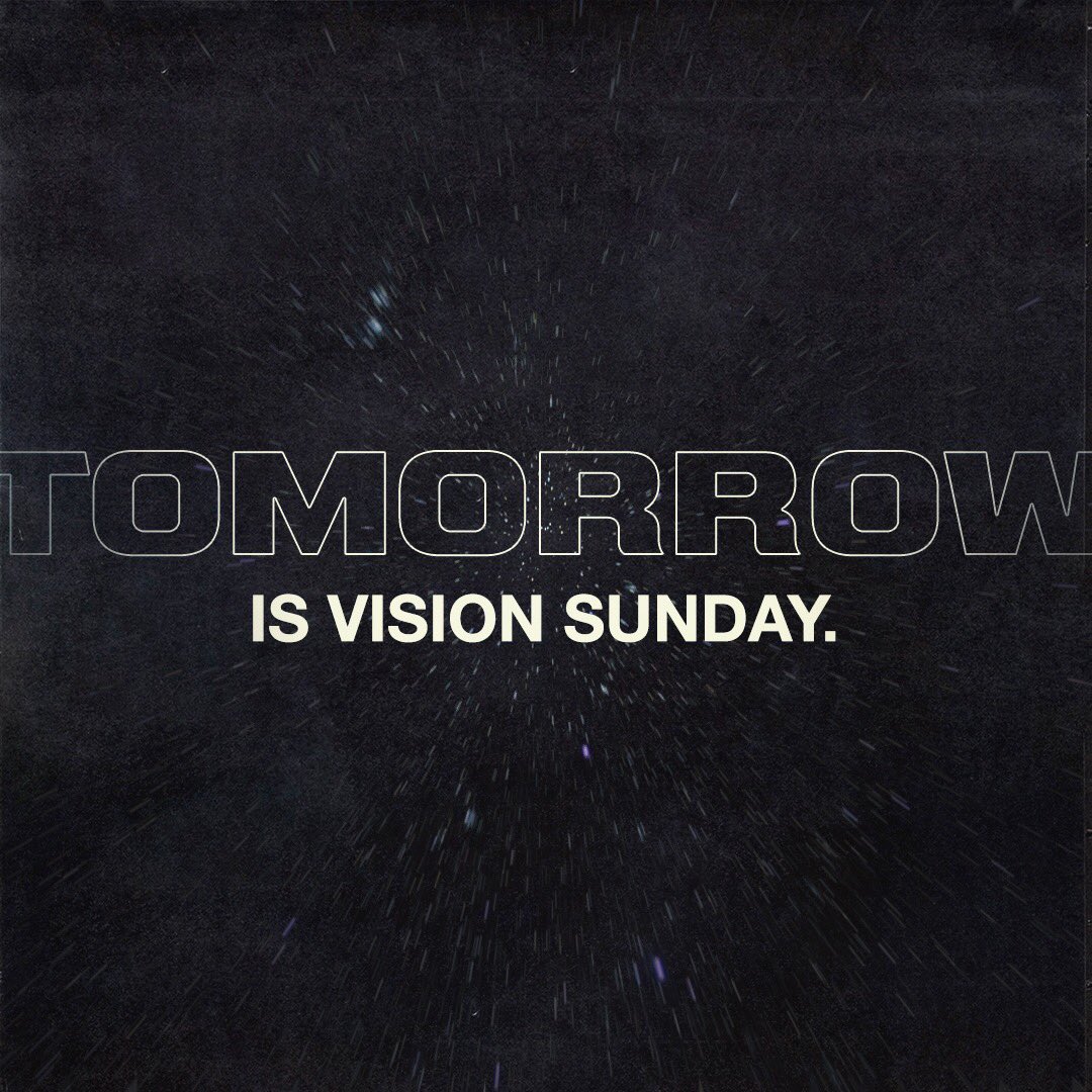 jamesriver's tweet photo. TOMORROW!🎉
What is Vision Sunday? Vision Sunday is a time to celebrate all God did last year as we expectantly look forward to all He is going to do in the year to come! Get ready to experience a powerful presentation of the work God is doing here at James River!
#jrclife https://t.co/UG0q5RjkgI