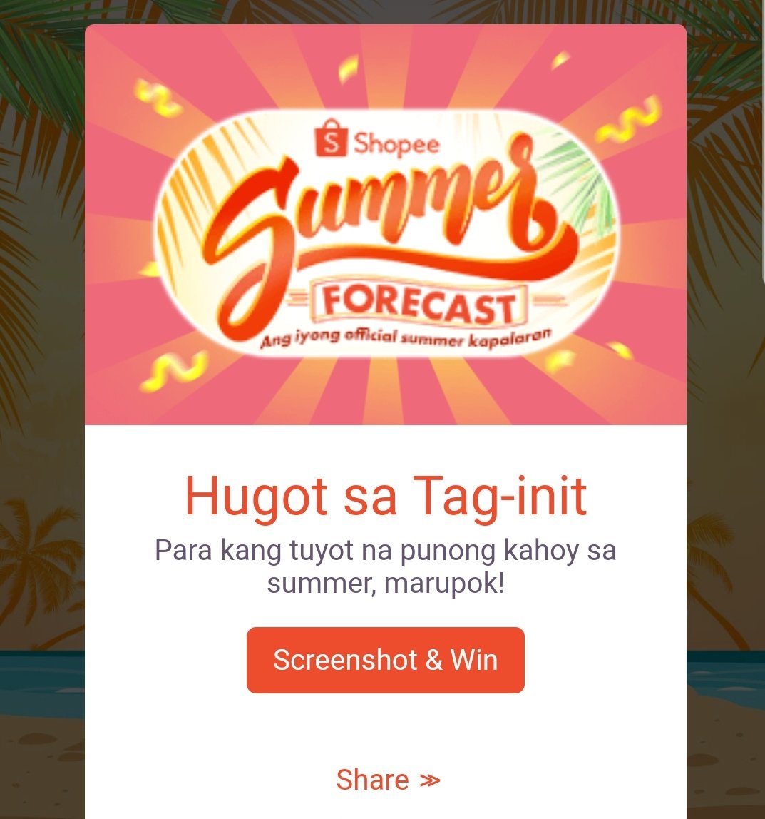 brokerRenz's tweet photo. https://t.co/uGEawyhYY4.pok. thanks shopee. 😂🤣 #ShopeeSummerForcast #SummerWithShopeePH https://t.co/HnwBXcO6St