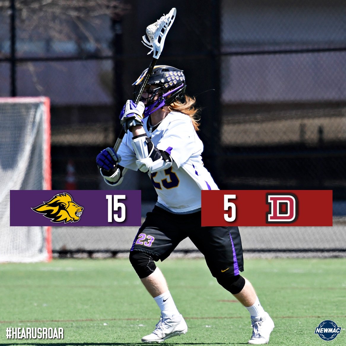 MLAX: Brush Becomes All-Time Scoring Leader As @EmersonLacrosse Storms Past Dean, 15-5

STORY: buff.ly/2Wl0W3G

NOTES
- Hunter Gervais tallied 4⃣ goals 
- Brush and Austin Franklin each scored 3⃣goals
- Skyler Celotto and Tim Doyle added 2⃣ goals apiece

#HearUsRoar🦁