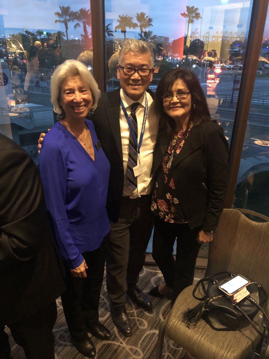 DrRenaeBryant's tweet photo. The #CABE19 Board &amp; Panning Committee Reception was a great way to begin an excellent conf Tues. night. It was an honor for #AUHSD to serve on the Eval Committee, Publicity Committee &amp; help find pres for the Asian Languages Strand. #AUHSD #AUHSDUnlimitedYou https://t.co/98OuKXJGjT