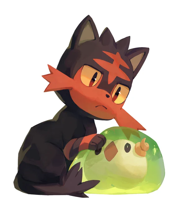 some pokemon i painted recently 