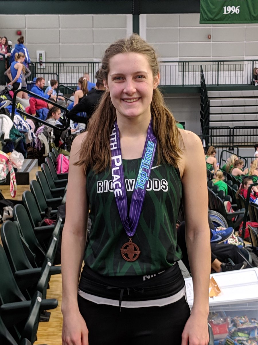 ladyknighttrack's tweet image. Alix Rule placed at Top Times!! #KnightFlight #ITT19