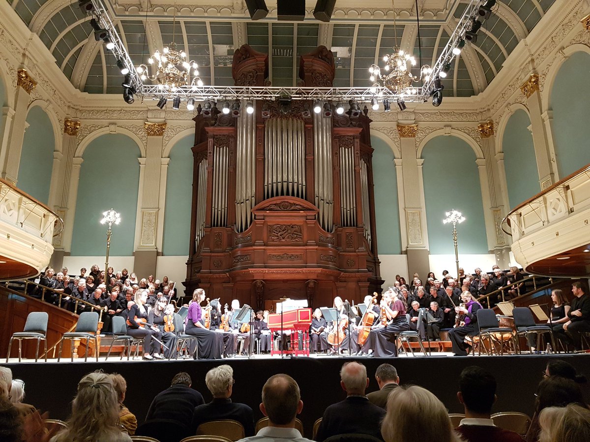 Enjoying the Henley Choral Society's breathtaking performance of Handel Messiah. So many talented musicians and vocalists @henleychoral @henleymusicsch @henleyso