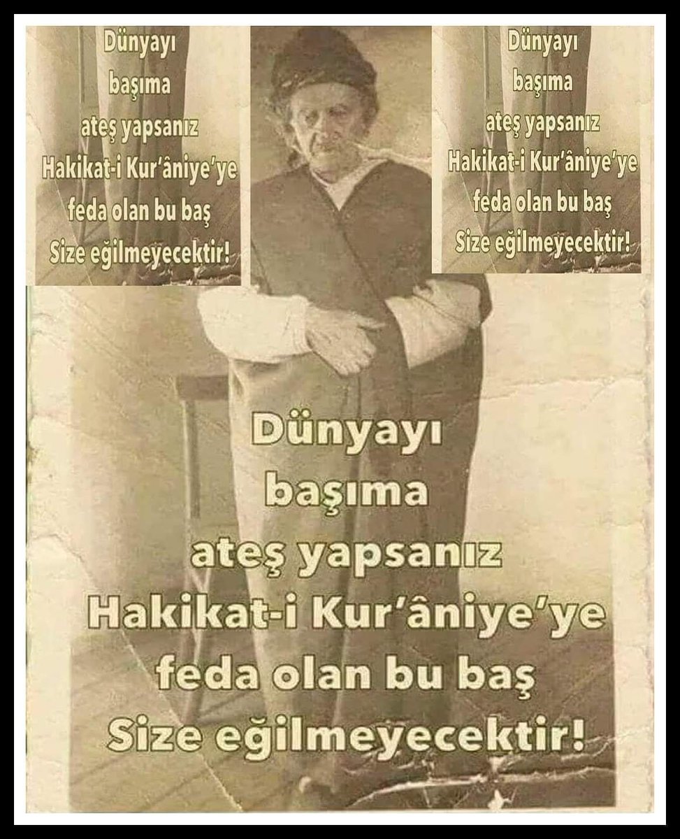 İdam Sehpasına Korkusuzca Giden Adamın Yaşanmış Hikayesi - Bediüzzaman
Bediüzzamanı 59. sene-i devriyesinde rahmetle anıyoruz.
#SaidNursi