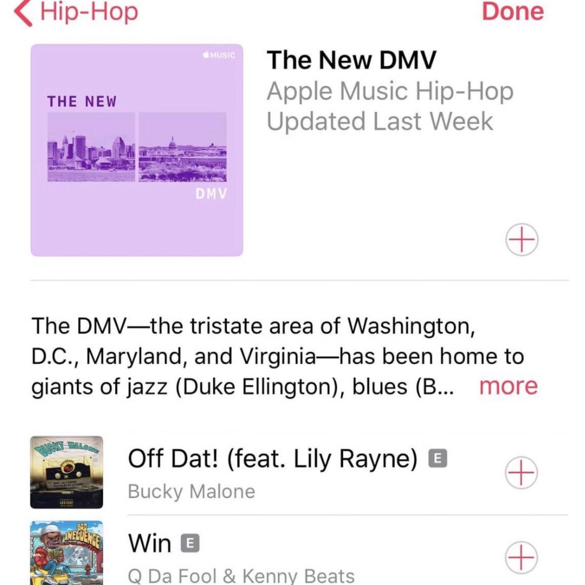 buckymalone703's tweet image. I AIN’T GON HOLD U I’M $TILL SYCED ABOUT THIS 1 ⭐️⭐️⭐️⭐️⭐️ SHOUTOUT @Dora_Winifred_ #THENEWDMV #OFFDAT! itunes.apple.com/us/playlist/th…