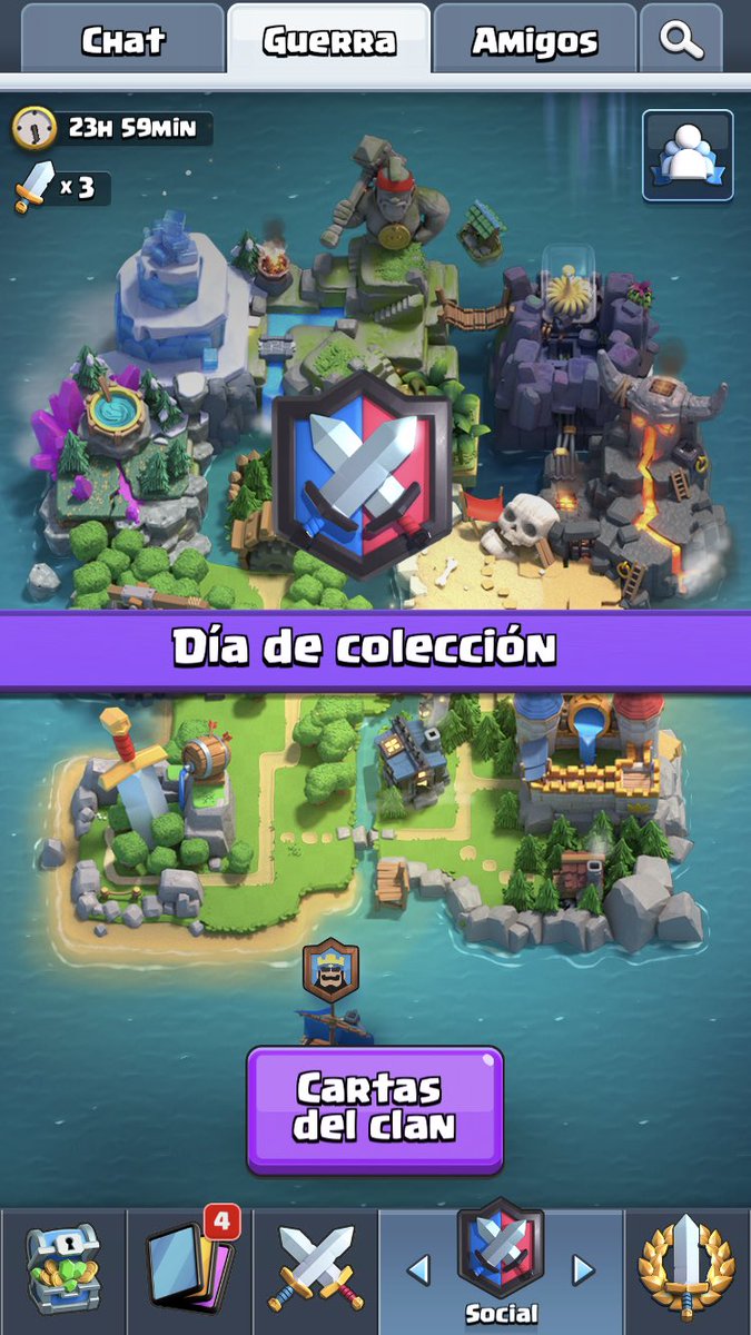Primer guerra de Clanes iniciada. ✌🏼