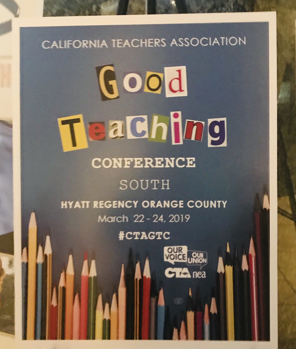 #CUE19 last weekend, #CTAGTC this weekend!! Thank you <a href="/SanJacintoUSD/">San Jacinto Unified School District</a> for these opportunities to grow to be my best self for me, my peers, and most importantly my students! #theSJdifference
