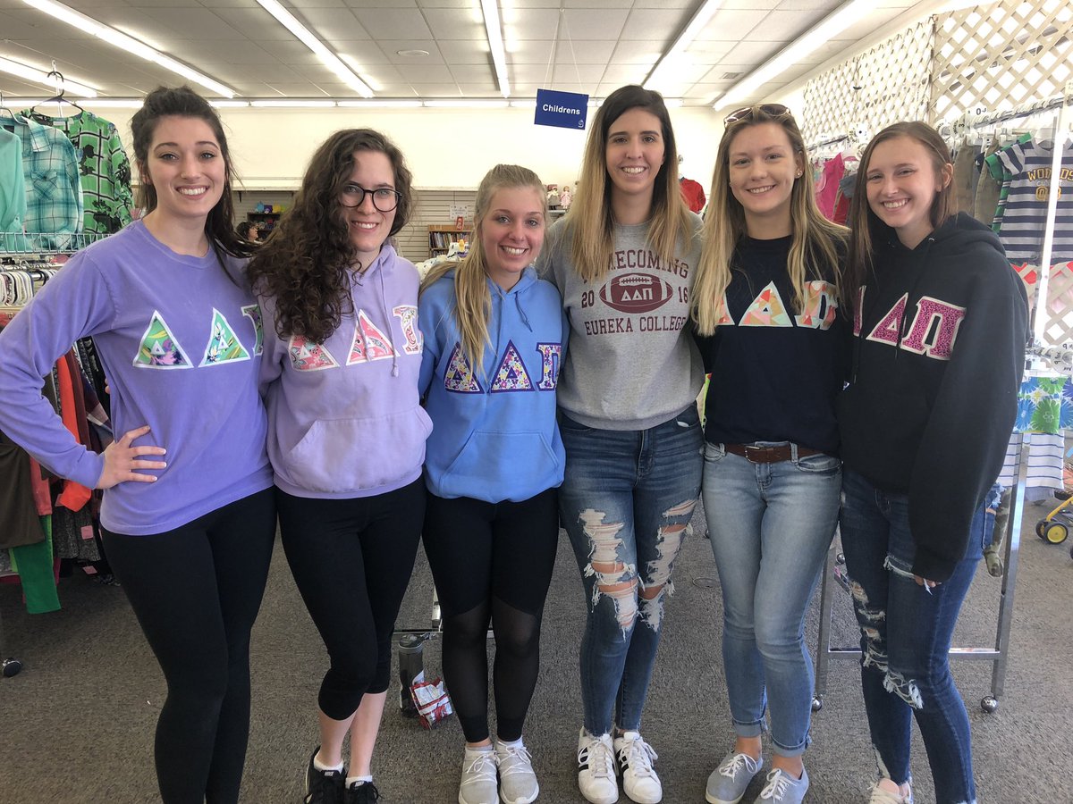 deltadeltapi's tweet image. We love spending our mornings volunteering! #PowerThroughService