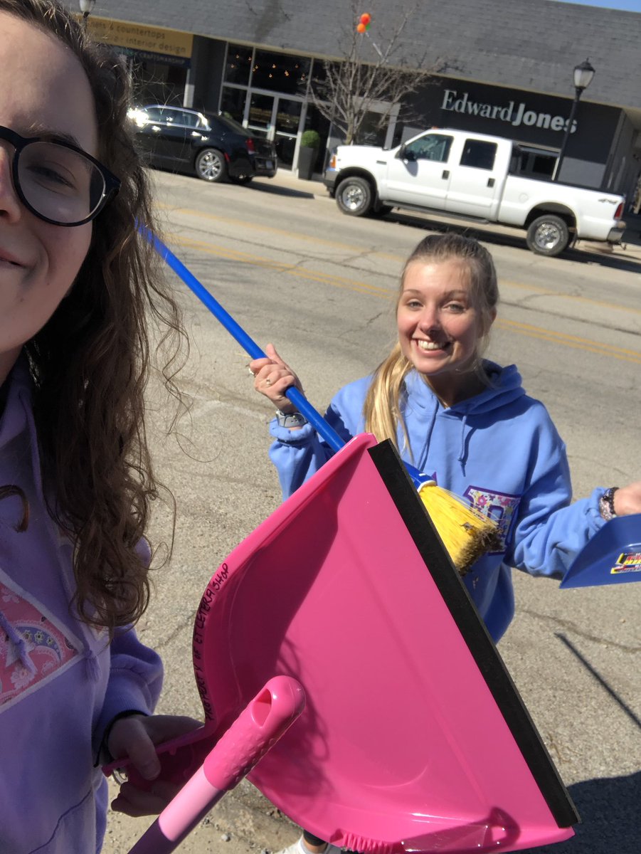 deltadeltapi's tweet image. We love spending our mornings volunteering! #PowerThroughService