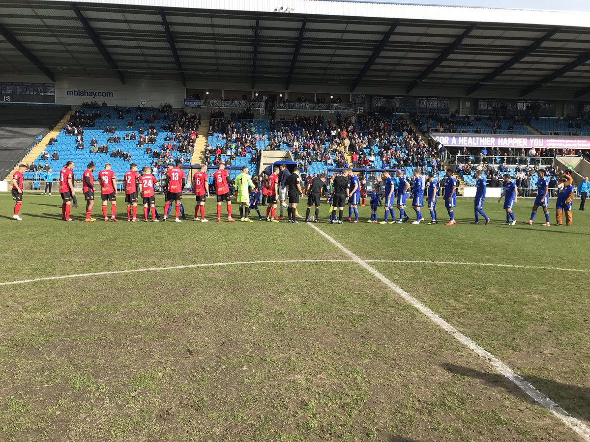 Well done <a href="/FCHTOnline/">FC Halifax Town</a> and thanks for the hospitality ⚽️ #fcht