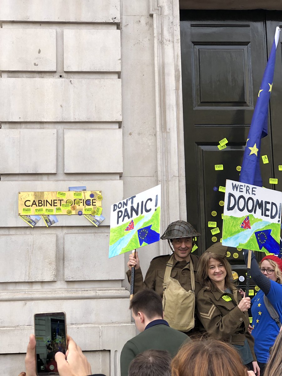 TheVeryRealAlex's tweet photo. It’s not a just a sign I know, but it was still attracting a lot of attention #SignWatch #PeoplesVoteMarch https://t.co/bqOQn6WKXT