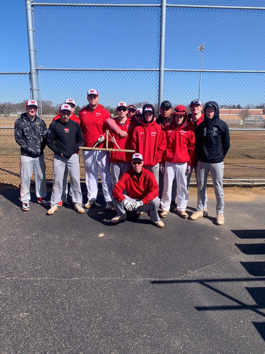 First week of practice in the books. Fields better than last year ⚾️ #staypositive #beisbol #fieldcrew