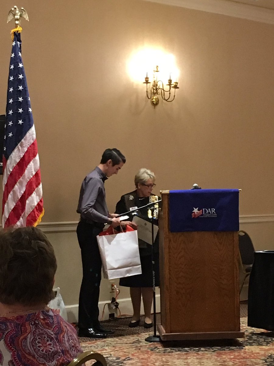 MistaCosta360's tweet photo. So proud of Kyle for being named a #DAR Good Citizen State Finalist at their annual conference in Sturbridge. https://t.co/z6e5siOoCI