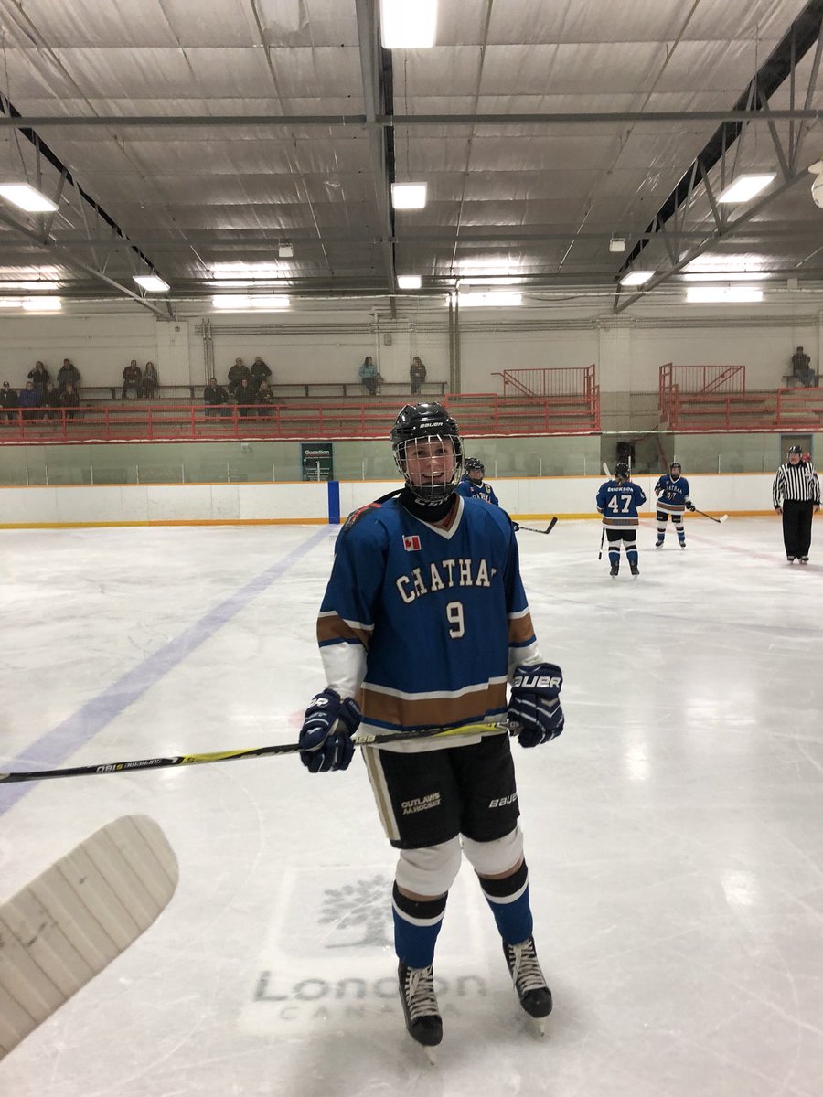 OutlawsMAA's tweet photo. Camille is back! Snipes the first goal of the game after 4 months off! What a beast! #nowshegoes https://t.co/bZvzI7iWvF