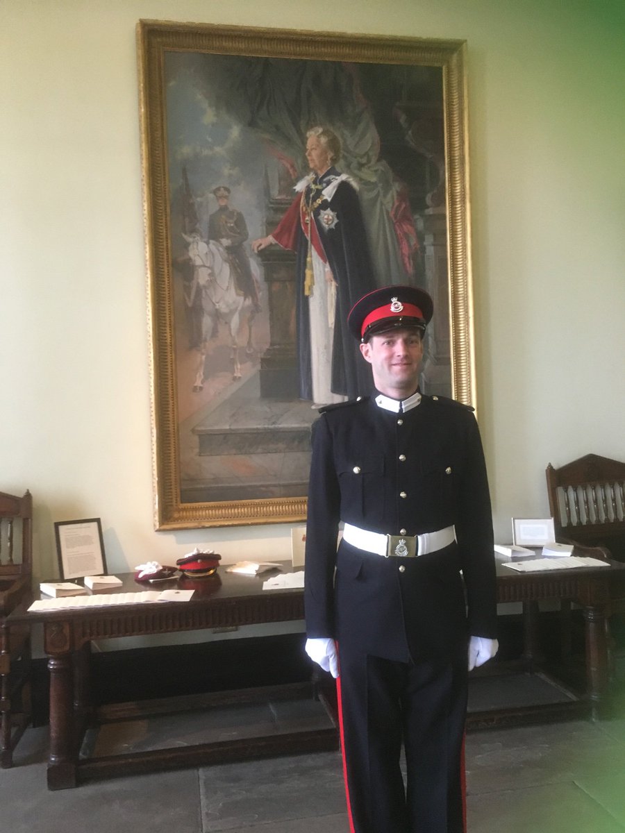 A fantastic day today at Sandhurst with #Tim Atherton #wmas  being commissioned as an officer in the Royal Army Medical Core very proud