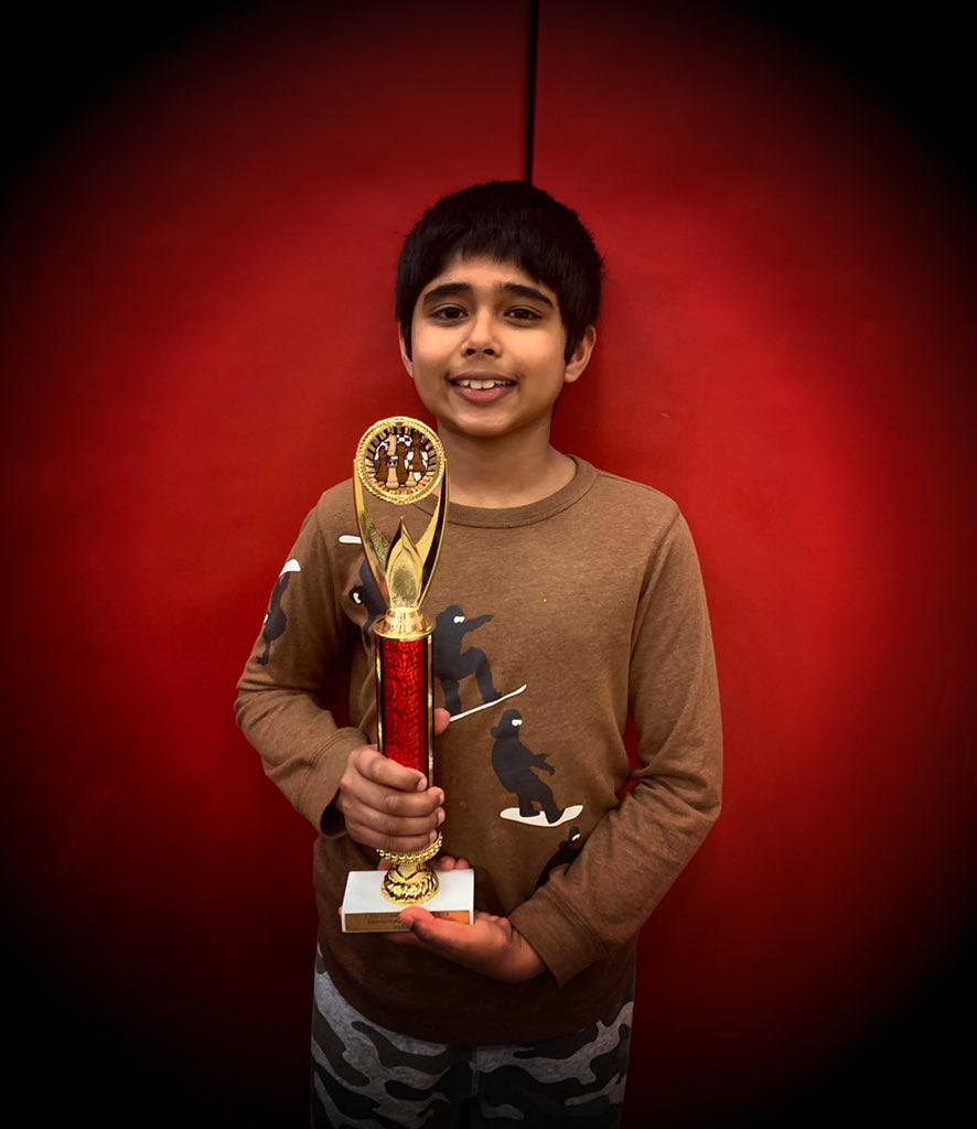 Lesliemdurst's tweet image. Congrats to Arnov for receiving 2nd place over all... Team Hoffmann. Way to go!!! #ChessWins #SmartMinds