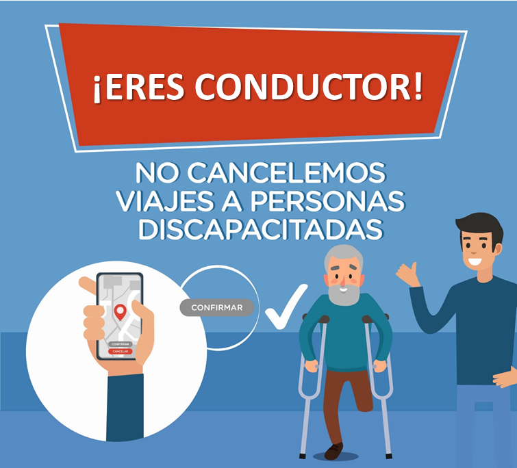 redconducuber's tweet photo. Entendemos que a veces, las limitaciones del auto no nos permiten llevar a personas con sillas de ruedas eléctricas, pero no podemos generalizar y cancelar a todos los discapacitados. Como cualquier otra persona, tienen derechos y si están solicitando auto, es porque lo necesitan https://t.co/C3QwdLQXJb