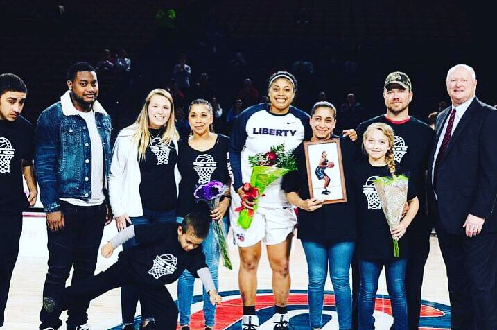 LibertyWBB's tweet photo. Finishing up our last blog series with our Senior Captain KK Barbour! Read about her last farewell 😢Link is below https://t.co/tb34OGByfm #OurBlogs https://t.co/BPphuLJHj5