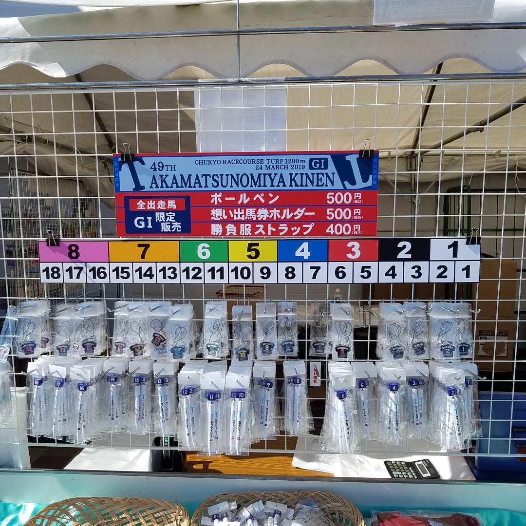 本日の中京競馬場メインレースは第49回高松宮記念。 場内ターフィー