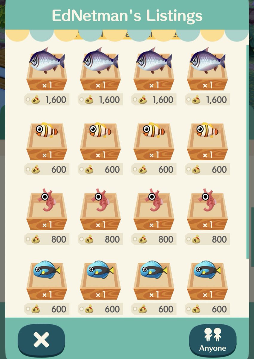 EdNetman's tweet image. Clearance Sale in my market box!
#ACPC #PocketCamp #AnimalCrosingPocketCamp