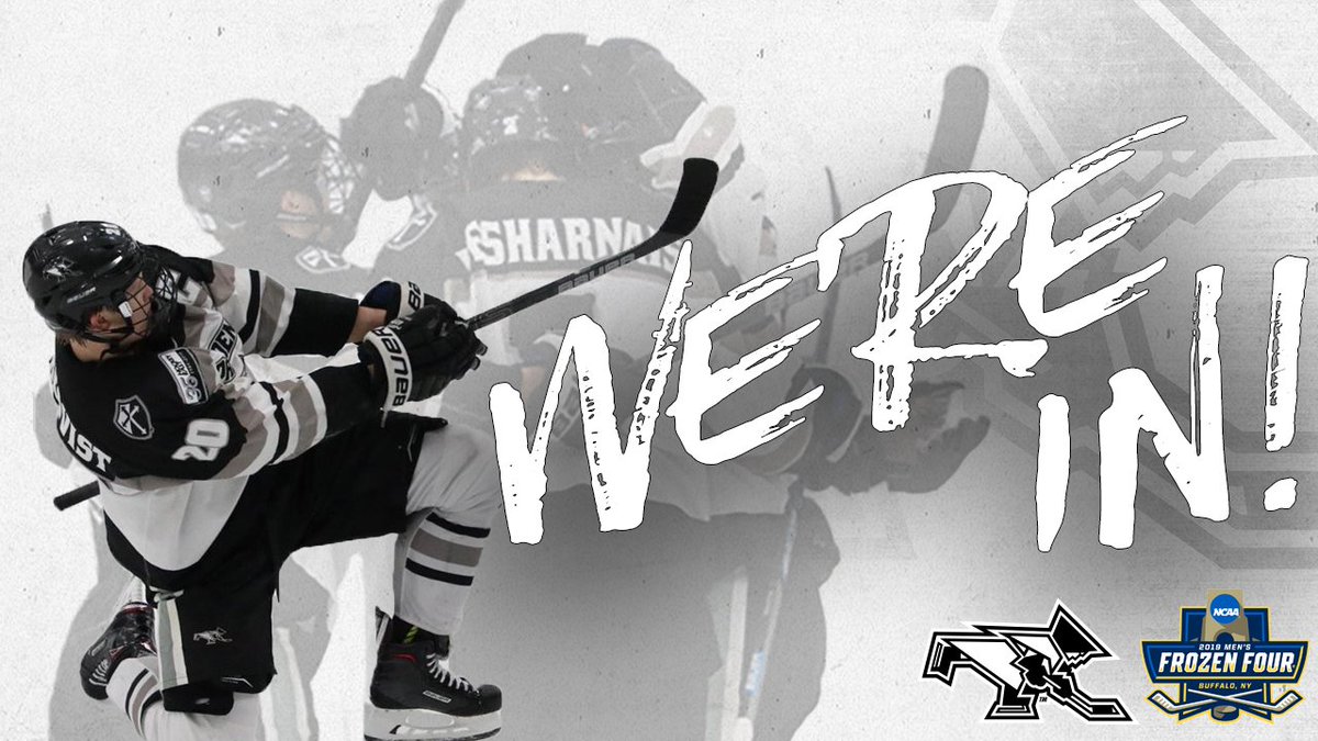 FriarsHockey's tweet photo. We are DANCING for the sixth-consecutive season! Tune in to the NCAA Selection Show tomorrow night on ESPNU (7 PM) to find out where we are going and our opponent.

#GoFriars https://t.co/ALuUOpZREF