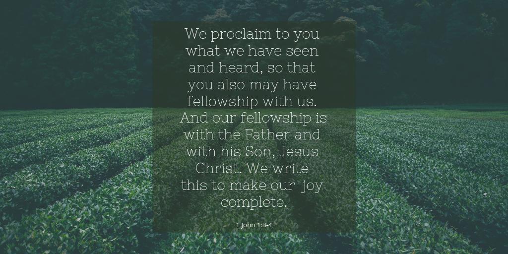 logos_grace's tweet photo. A timely message today that Christian bloggers aren't much different than 1st century writers. We write to share what God has revealed to us. We write to have fellowship with others and with the Father + Christ. We write to complete our joy. Thank you, @ArabahJoy for your post. https://t.co/gUauf9n3xO