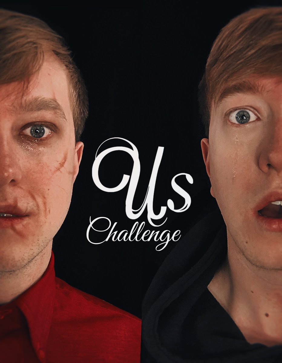 JudgingIudex's tweet image. What happens when I’m left alone for too long - Break out the makeup, graphic design, and attempt to start an internet trend 😂

@UsMovie is so fantastic in like every single way. The tethered are horrifying. I highly encourage everyone to go see it. #UsChallenge 👬