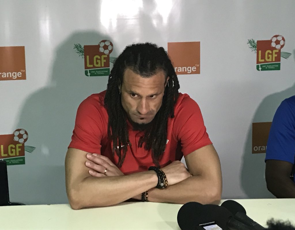 LGF971's tweet photo. #Sélection #Seniors
#Tacalfred : « Ce soir, il a manqué la finition. C’est dommage car il y avait beaucoup de choses positives. »
#GUAMAR https://t.co/0x4lWwA5AV