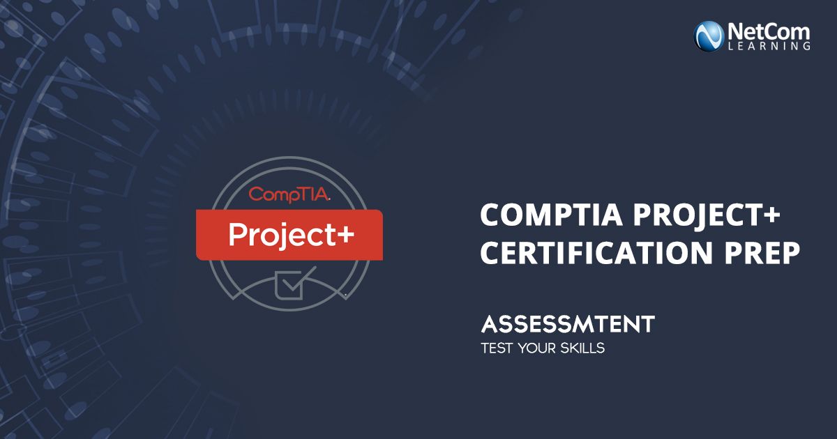 NetComLearning's tweet image. Validate your #Project+ skills with our complimentary Quiz.  #CompTIAProject+ #Assessment Test Now: bit.ly/2ujTr0W